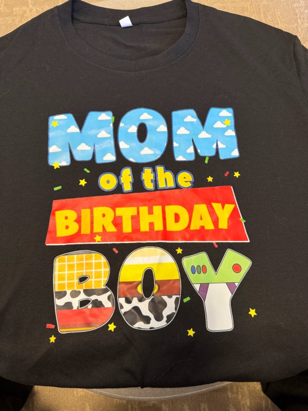 Mom of the Birthday Boy- Toy Story graphic Tee